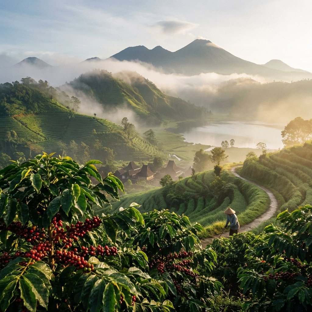 Indonesian Volcanic Soil